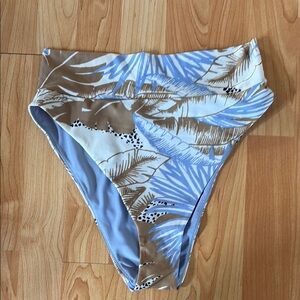 Aerie high waisted cheeky bikini bottoms